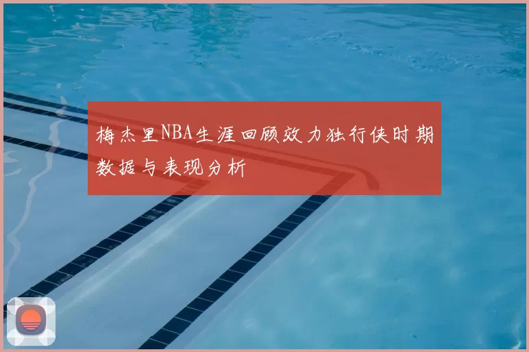 梅杰里NBA生涯回顾效力独行侠时期数据与表现分析