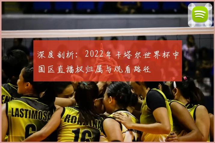 深度剖析:2022年卡塔尔世界杯中国区直播权归属与观看路径