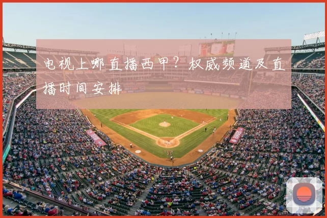 电视上哪直播西甲？权威频道及直播时间安排